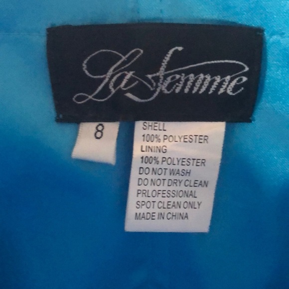 Strapless gown - Picture 5 of 5